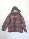 ◇ ⊇ green label relaxing UNITED ARROWS チェック キッズ 子供服 長袖 ダウンジャケット サイズ135 レッド マルチ E 【中古】