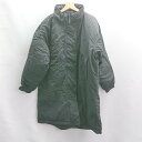◇ ⊇ AMERICAN HOLIC アメリカン ホリック 長袖 ダウンジャケット サイズL ブラック レディース E 【中古】