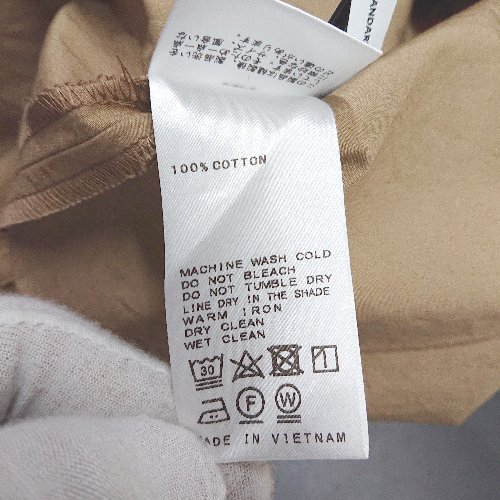 ◇ ⊂ JOURNAL STANDARD 綿100% 半袖 ロング ワンピース サイズ表記なし ブラウン系 レディース E 【中古】