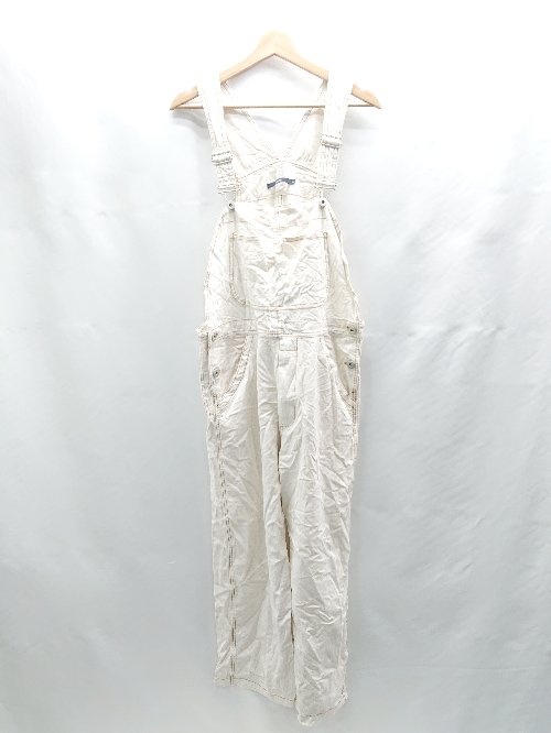 ◇ ⊂ CIAOPANIC チャオパニック オーバーオール サイズM アイボリー系 レディース E 【中古】