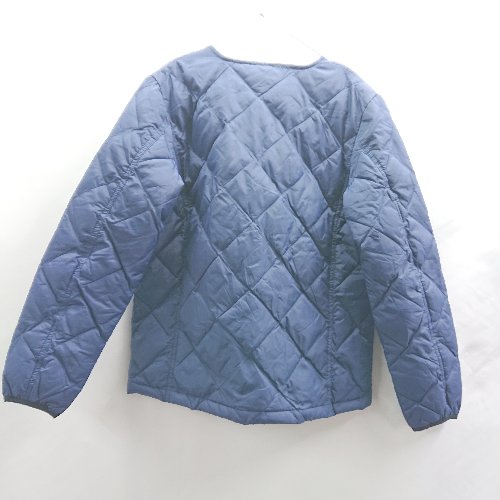 ◇ ⊇ SMOOTHY スムージー 子供服 キッズ ノーカラー 長袖 ダウンジャケット サイズXL ネイビー 男の子 女の子 E 【中古】