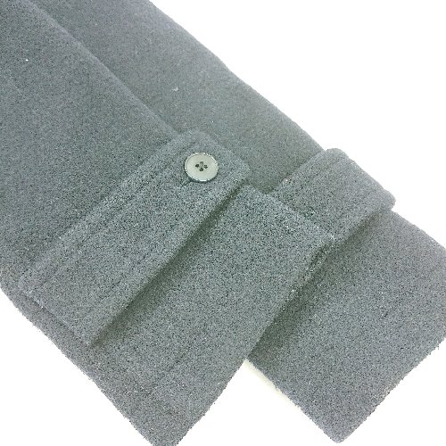 ◇ ⊇ 無印良品 ムジルシリョウヒン ロング丈 フロントボタン 長袖 ダッフルコート サイズS ネイビー レディース E 【中古】