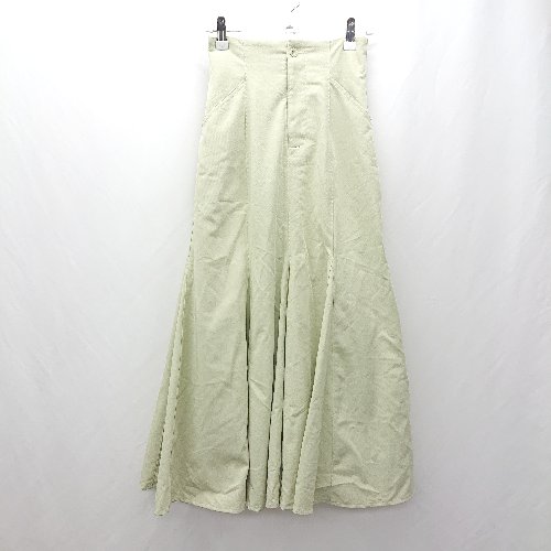 ◇ Θ N. Natural Beauty Basic エヌ ロング マーメイド スカート サイズM ライトグリーン系 レディース E 【中古】 ◇ Θ N. Natural Beauty Basic エヌ ロング マーメイド スカート サイズM ライトグリーン系 レディース E 【中古】