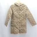 ◇ ⊇ HUMAN WOMAN ヒューマンウーマン キルティング 長袖 ジャケット サイズM キャメル レディース E 【中古】(4)