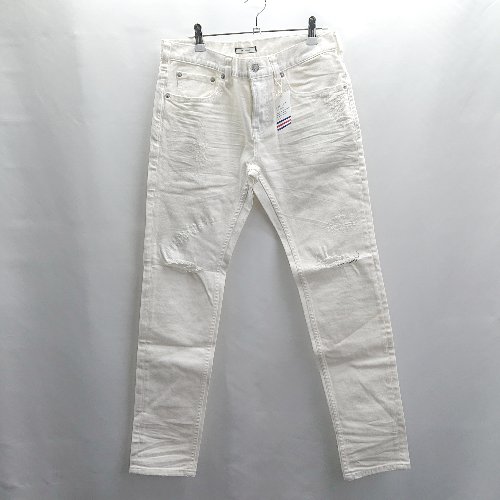 ◇ Θ◎●未使用● BAYFLOW ベイフロー デニムパンツ サイズ4/L ホワイト レディース E 【中古】