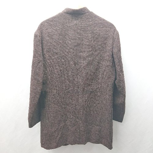 ◇ ⊇ artigiano アルティジャーノ ウール混合 長袖 コート サイズM ブラウン系 メンズ E 【中古】