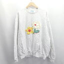 ◇ ⊂ BLESS YOU ALL LOS ANGELES 綿100% 長袖 トレーナー サイズF グレー レディース E 【中古】