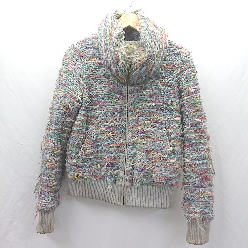 ◇ ⊇ TSUMORI CHISATO ツモリチサト ウール系 長袖 ブルゾン サイズ2 マルチカラー レディース E 【中古】