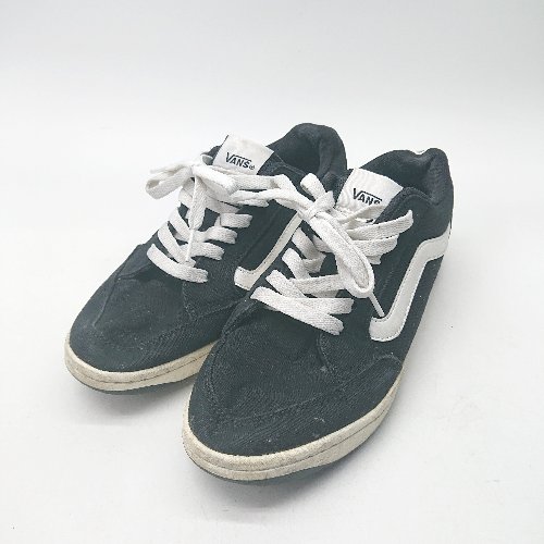 ◇ Θ VANS ヴァンズ ローカット スニーカー サイズ23.5 ブラック レディース E 【中古】