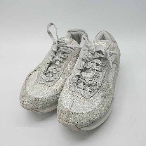 ◇ Θ PUMA プーマ ローカット スニーカー シューズ サイズ25 グレー系 メンズ E 【中古】