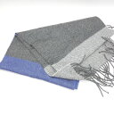 ◇ ⊆ シルケボーウルドスピンデリ シンプル シック系 マフラー グレー系 メンズレディース E 【中古】