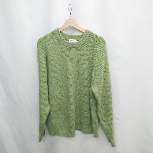 ◇ ⊇ GLOBAL WORK グローバルワーク 長袖 ニット サイズS グリーン レディース E 【中古】