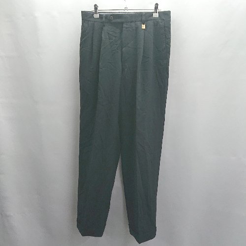 ◇ Θ BLACK&WHITE テーパードパンツ サイズ79 ブラック メンズ E 【中古】(4)