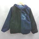 ◇ ⊇ CUB by KRIFF MAYER キッズ リバーシブル 長袖 ジャンパー サイズ160 ブルー系 メンズ E 【中古】
