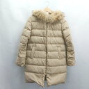 ◇ ⊇ URBAN RESEARCH アーバンリサーチ ダウン90% フェザー10% 長袖 ダウンジャケット サイズF ブラウン系 レディース E 【中古】