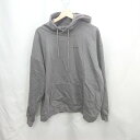 ◇ ⊇ Unrelaxing アンリラクシング 背面デザイン 長袖 プルオーバ サイズF グレー系 メンズレディース E 【中古】