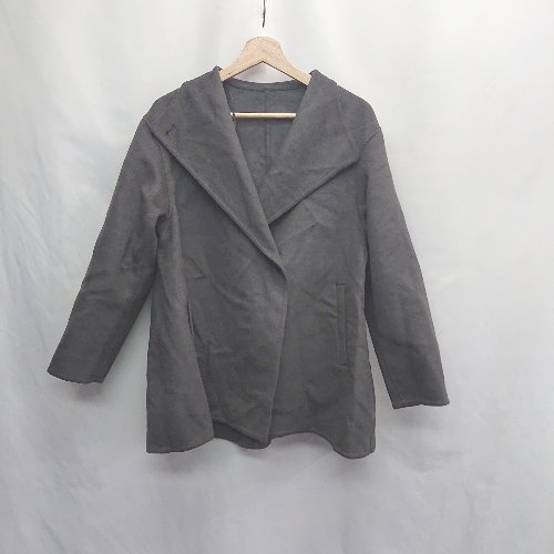◇ ⊆ UNIQLO ユニクロ ノーカラー ベーシック 長袖 コートジャケット サイズS グレー系 レディース E 【中古】 ◇ ⊆ UNIQLO ユニクロ ノーカラー ベーシック 長袖 コートジャケット サイズS グレー系 レディース E 【中古】