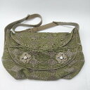 ◇ Θ HIROKO HAYASHI ヒロコハヤシ 総柄 ショルダーバッグ カーキ レディ-ス E 【中古】