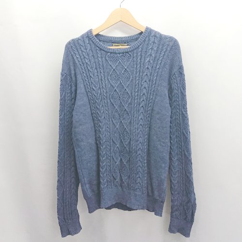 ◇ ⊇ Simplicite plus シンプリシテェプリュス ハイゲージ 長袖 ニット サイズ38 ネイビー レディース E 【中古】