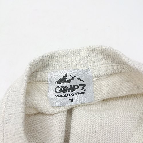 ◇ ⊂ CAMP7 キャンプセブン 綿100% 長袖 トレーナー サイズM グレー メンズ E 【中古】