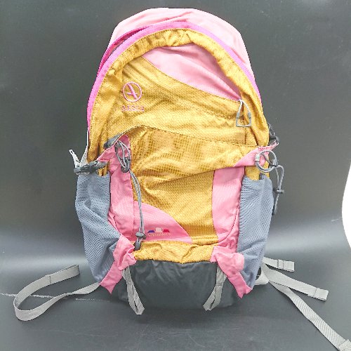 ◇ Θ◎ AIGLE エーグル リュックサック マスタード ピンク レディース メンズ E 【中古】