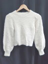 ◇ ⊇ PROPORTION BODY ESSING プロポーションボディードレッシング 長袖 ニット サイズS アイボリー系 レディース E 【中古】