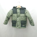 ◇ ⊇ BREEZE 子供服 長袖 ダウンジャケット サイズ120 カーキ系 メンズレディース E 【中古】