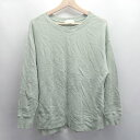 ◇ ⊇ B:MING LIFE STORE by BEAMS ビームス 長袖 スウェットトレーナー サイズF グリーン系 レディース E 【中古】
