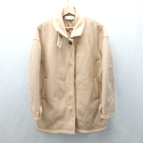 ◇ ⊇ URBAN RESEARCH アーバンリサーチ 長袖 ピーコート サイズF ベージュ系 レディース E 【中古】