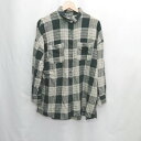 ◇ Θ AZUL BY MOUSSY アズールバイマウジー チェック柄 長袖 ブロックシャツ サイズF ブラック系 レディースメンズ E 【中古】