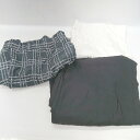 ◇ ⊂ 《 LOWRYS FARM まとめ売り3点セット サイズF Tシャツ タイトスカート サロペット レディース 》 E 【中古】