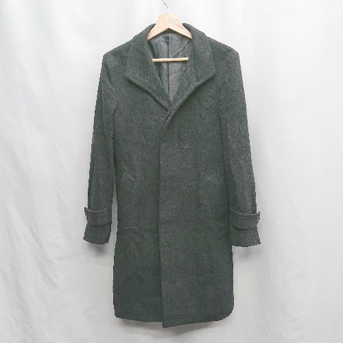 ◇ ⊆ コムサイズム　COMME CA ISM シック　ベーシック 長袖 コート サイズS ブラック系 メンズ E 【中古】