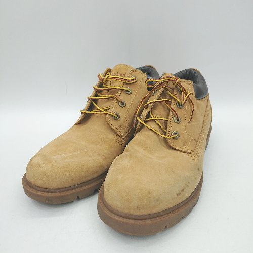 ◇ Θ Timberland ティンバーランド スウェード素材系 ワークブーツ サイズ27 ベージュ系 メンズ E 【中古】 ◇ Θ Timberland ティンバーランド スウェード素材系 ワークブーツ サイズ27 ベージュ系 メンズ E 【中古】