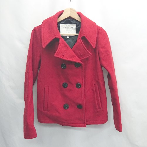 ◇ ⊆ FIDELITY カジュアル 長袖 ピーコート サイズM レッド系 メンズレディース E 【中古】 ◇ ⊆ FIDELITY カジュアル 長袖 ピーコート サイズM レッド系 メンズレディース E 【中古】