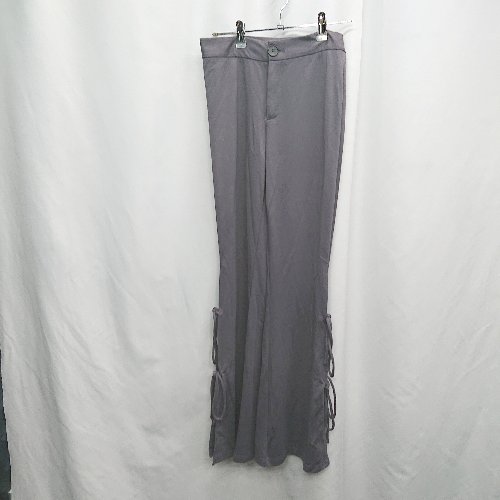 ◇ ⊂ olu. オルドット サイドリボン スキニーパンツ サイズ1 グレー レディース E 【中古】(4)