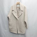 ◇ ⊇ AMERICAN HOLIC アメリカン ホリック 長袖 コート サイズL ベージュ系 レディース E 【中古】