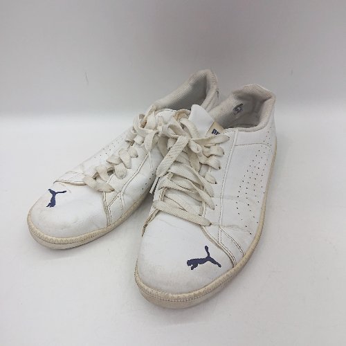 ◇ Θ PUMA プーマ 387796-05 運動 スニーカー サイズ26 ホワイト系 メンズ E 【中古】