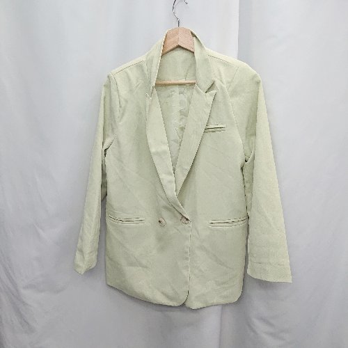 ◇ ⊂ LAFFMOラフモ 長袖 テーラードジャケット サイズ グリーン系 レディース E 【中古】 ◇ ⊂ LAFFMOラフモ 長袖 テーラードジャケット サイズ グリーン系 レディース E 【中古】