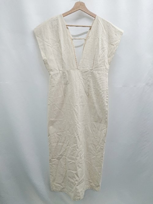 ◇ ⊂ Bab バブ ロング ワンピース サイズM ベージュ系 レディース E 【中古】