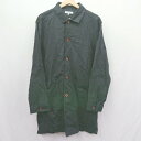 ◇ ⊂ Nylaus ナイラス シンプル 長袖 スプリングコート サイズM ブラック系 メンズレディース E 【中古】