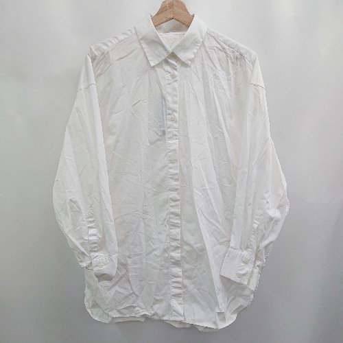 ◇ ◎●未使用● ⊇ Simplicite サンプリシテ コットン100% 長袖 シャツ サイズF ホワイト系 レディース E 【中古】 ◇ ◎●未使用● ⊇ Simplicite サンプリシテ コットン100% 長袖 シャツ サイズF ホワイト系 レディース E 【中古】