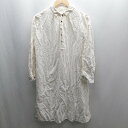 ◇ ⊂ bisque by nest Robe ビスクバイネストローブ 長袖 チュニック サイズ表記なし アイボリー レディース E 【中古】