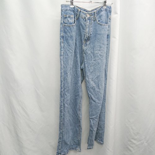 ◇ Θ DAY CLOSETデイ クローゼット 韓国ファッション デニムパンツ サイズ ブルー系 レディース E 【中古】