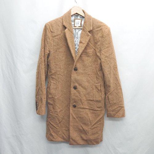◇ ⊆ GAP シンプル 長袖 コート サイズXS ブラウン系 メンズレディース E 【中古】