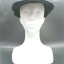 ◇ Θ BROKEN BASE ブロッケンBASECONTROL ベース ワンポイント ベレー帽 ブラック系 サイズ レディース E 【中古】