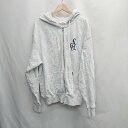 ◇ ⊆ スカルプター カジュアル 長袖 パーカ サイズL ホワイト系 メンズレディース E 【中古】