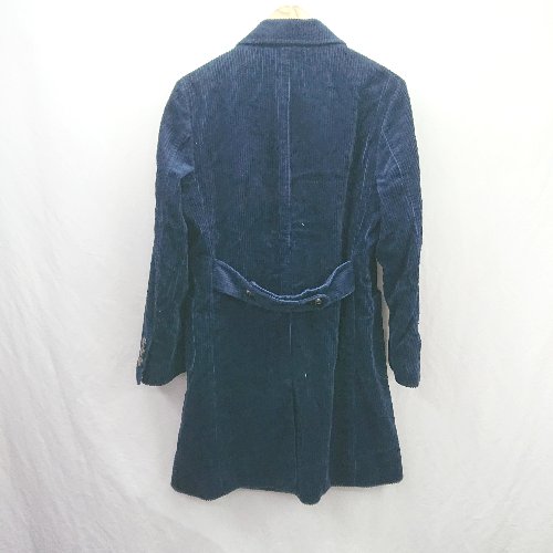 ◇ ⊇ SUIT SELECT スーツセレクト 長袖 コーデュロイコート サイズS ブルー メンズ E 【中古】