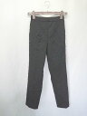 ◇ Θ DRESSTERIOR ドレステリア ウール スラックス パンツ サイズ34 ブラック レディース E 【中古】