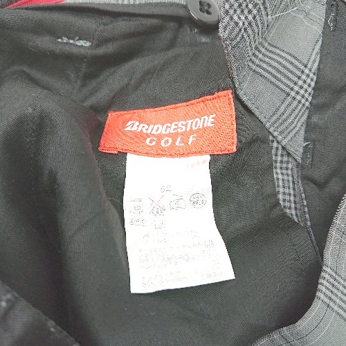 ◇ Θ BRIDGESTONE ブリヂストン 柄あり 柄パンツ サイズL グレー系 メンズ E 【中古】