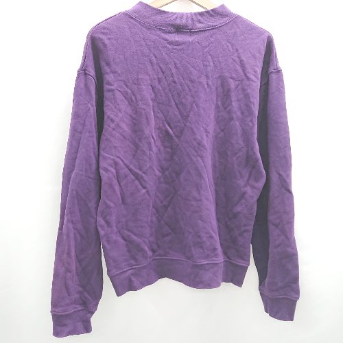 ◇ ⊇ BEAMS BOY　ビームス ボーイ 無地 長袖 トレーナー サイズS パープル系 メンズ E 【中古】